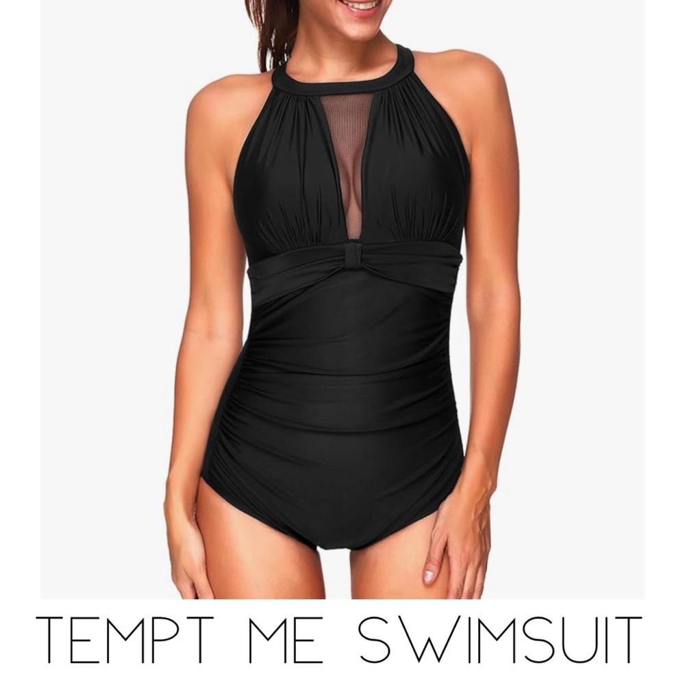💰LAST CHANCE 💰🖤 Tempt Me Tummy Control Flattering Swimsuit